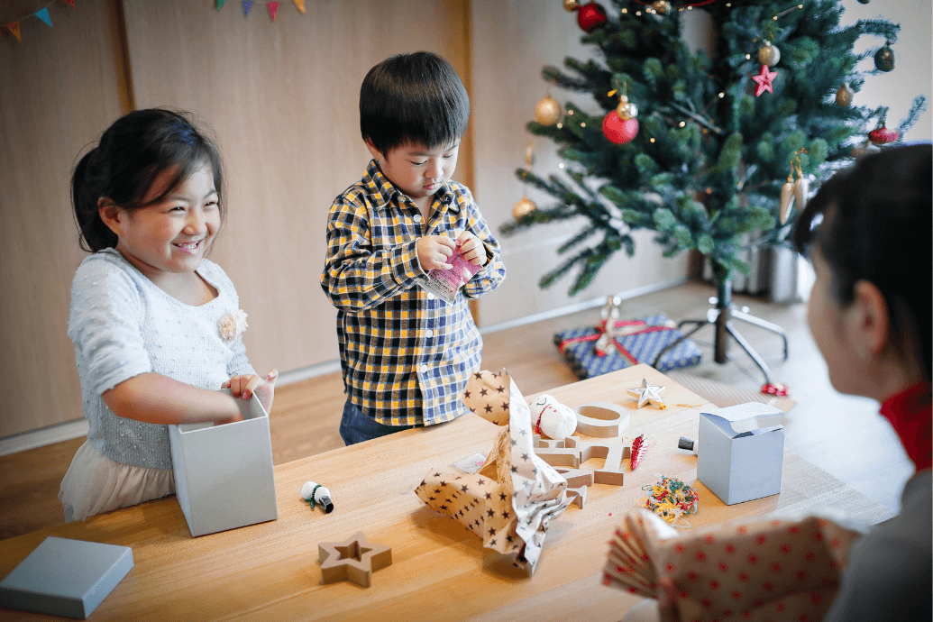 会社クリスマスパーティー_子供ワークショップ