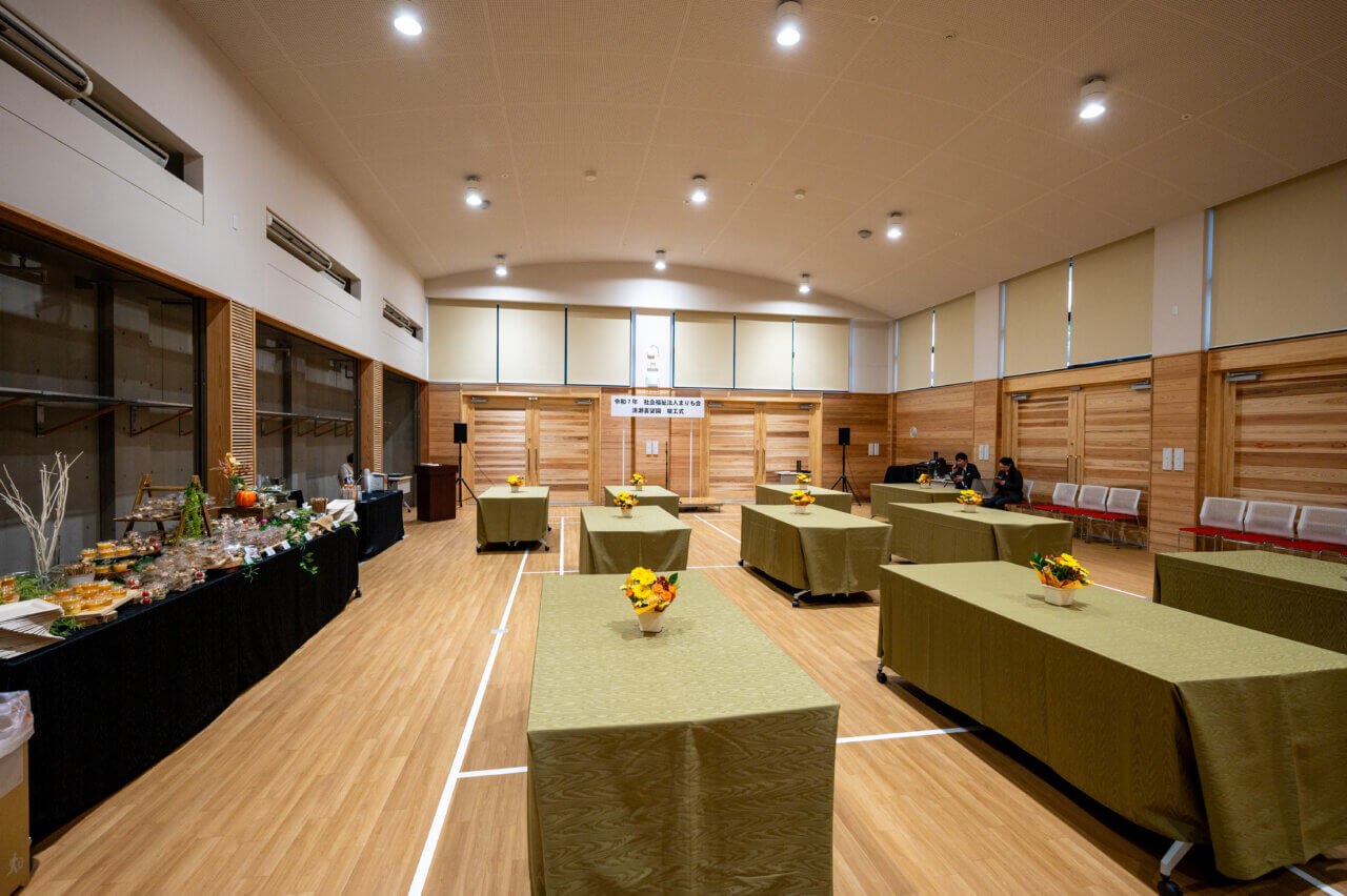 会場全景使用希望 | 東京・横浜のおしゃれで人気なケータリング | ネオダイニング NEODINING事例_まりも会様