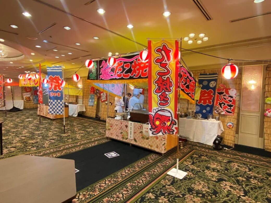 | 東京・横浜のおしゃれで人気なケータリング | ネオダイニング 夏祭り屋台たこ焼き