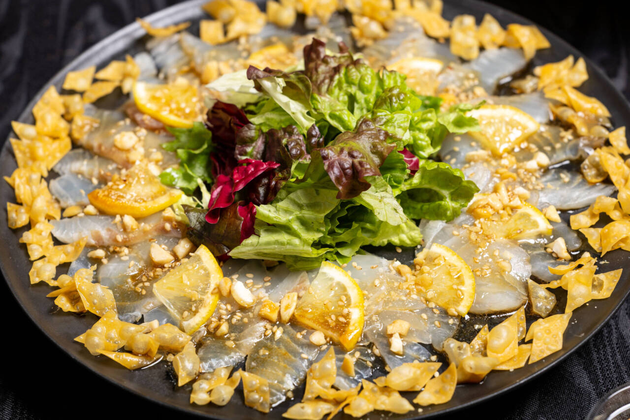 鯛のカルパッチョ