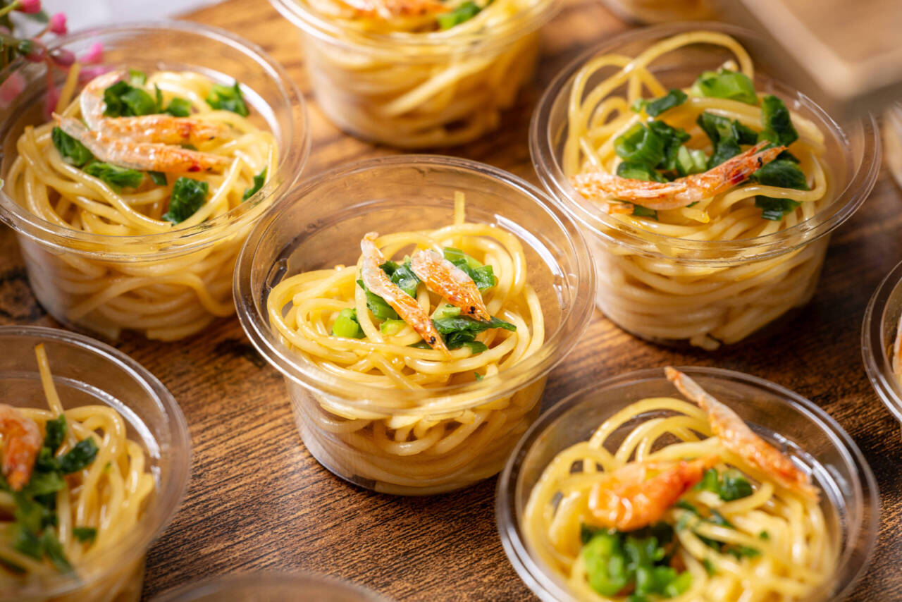 桜海老の和風カップパスタ