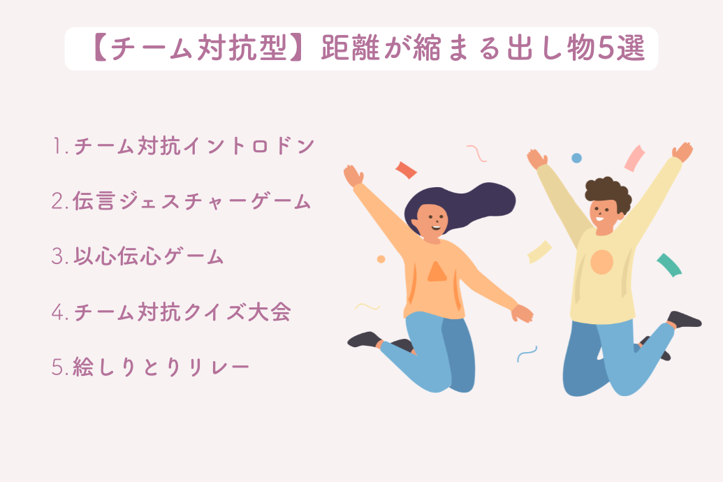 歓迎会余興出し物アイデア