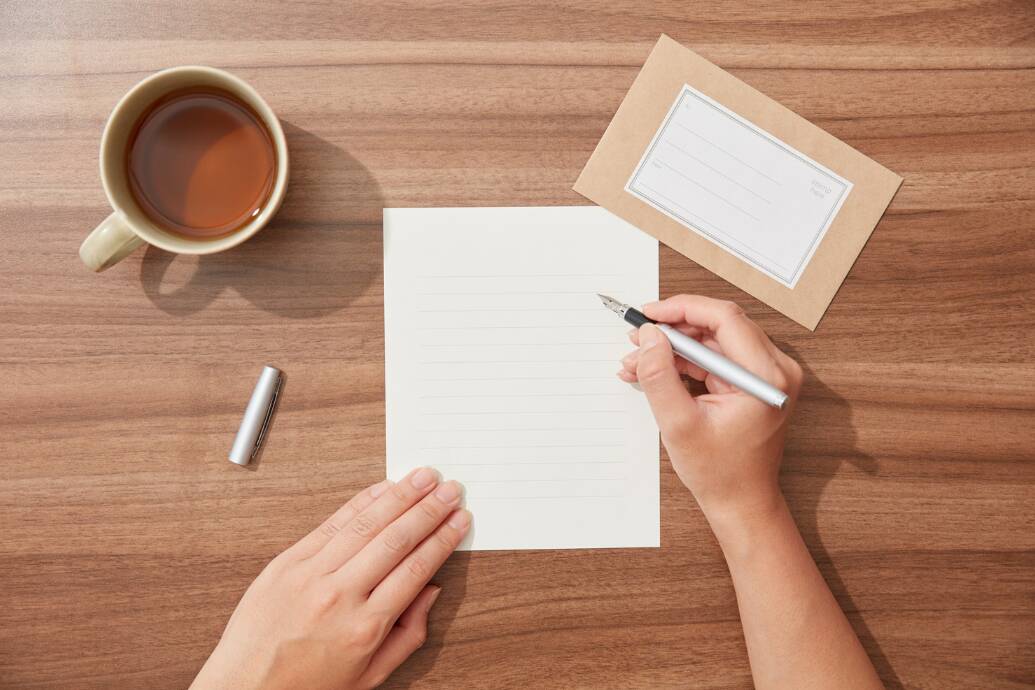 謝恩会の招待状