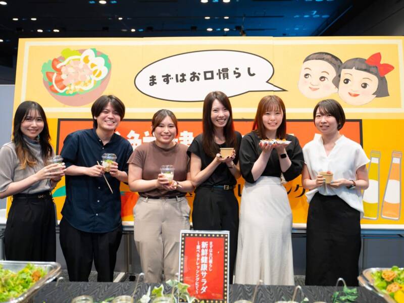 横丁風ケータリングに全体演出をプラス。社員同士の会話のキッカケづくりも(フューチャーインスペース株式会社様)