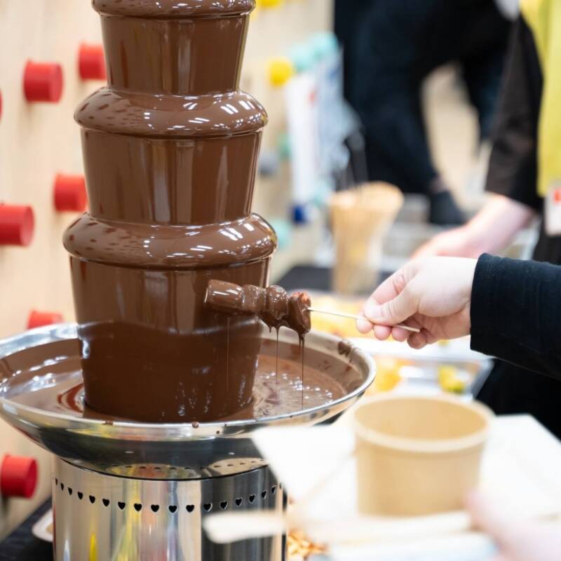 チョコレートファウンテン