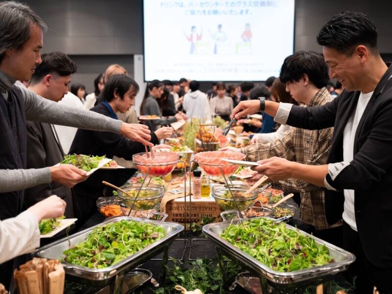 サラダオードブルケータリング_サラダ写真