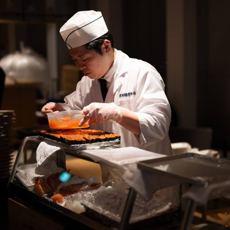 出張寿司職人が提供する法人パーティ・ケータリング料理の写真｜NEO DINING